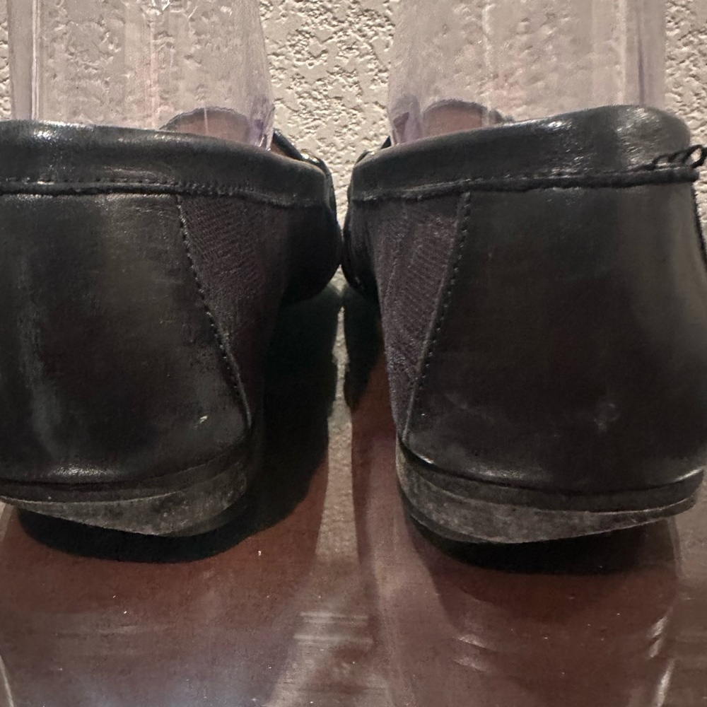 Coach Black Signature Esther Horsebit Loafers - Picture 12 of 16